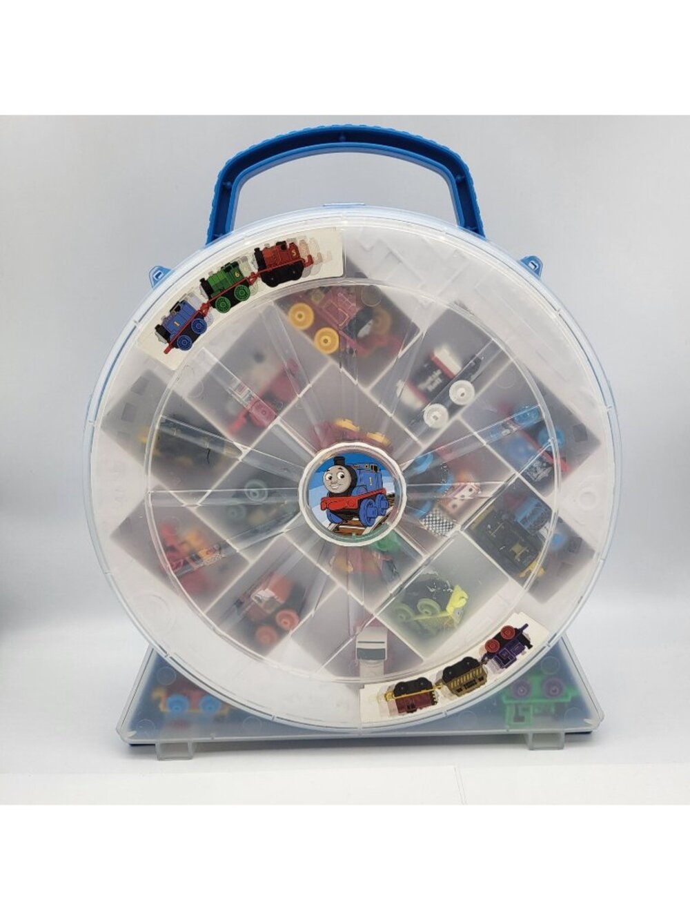 Mattel Thomas the Train and Friends Minis Carrying Case Playwheel & 19 trains